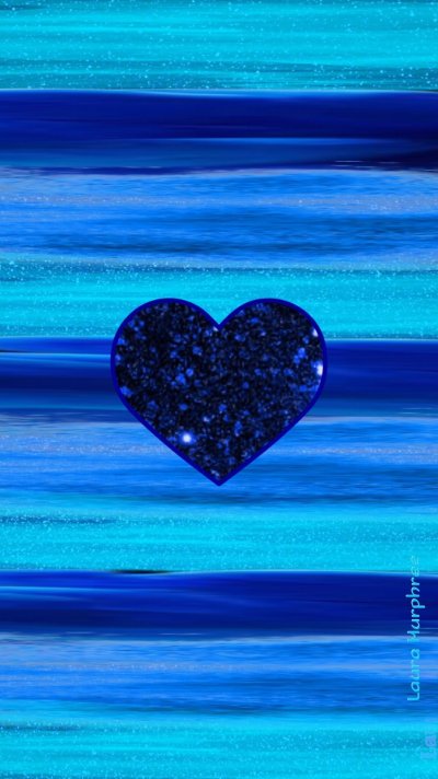 Синее сердечко