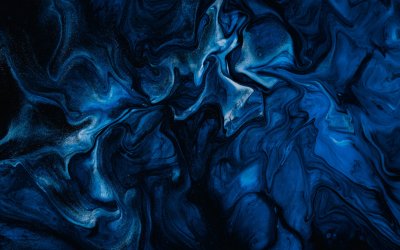 Абстракция в синих тонах