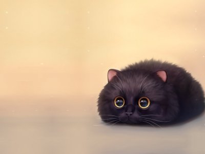 Котенок арт