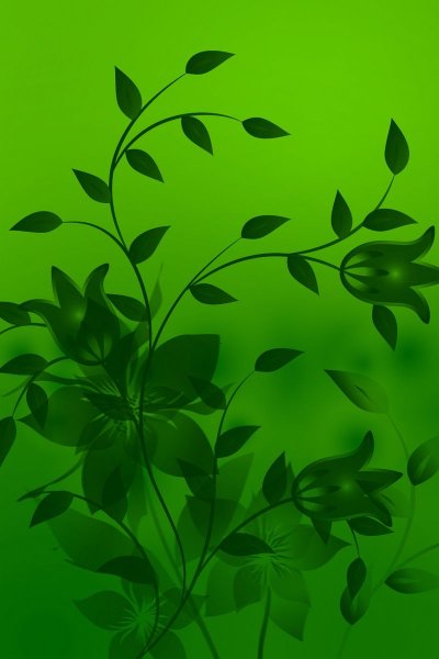 Красивый зеленый цвет