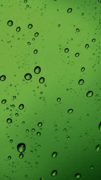 Салатовые капли