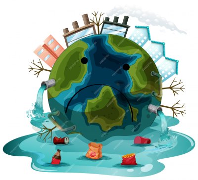 Загрязнение земли для дошкольников