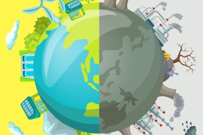 Планета экология чистая и грязная