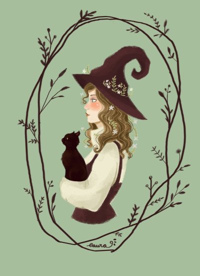 Ведьма стилизованная