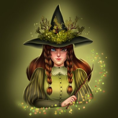 Ведьма Джилл арт