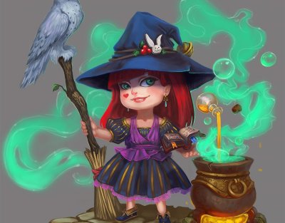 Ева Элфи ведьмочка
