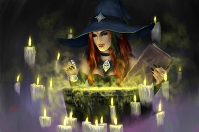 Красивая ведьма