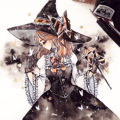 Аниме ведьма