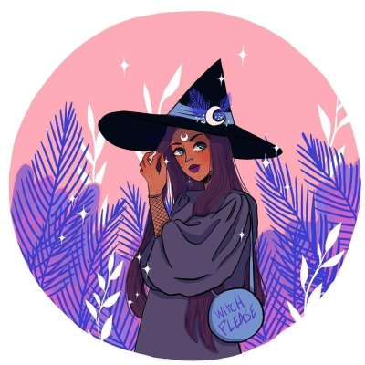 Стикеры ведьмочки