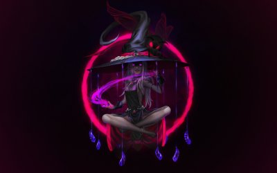 Неоновая девушка