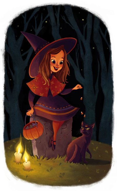 Сказочная колдунья