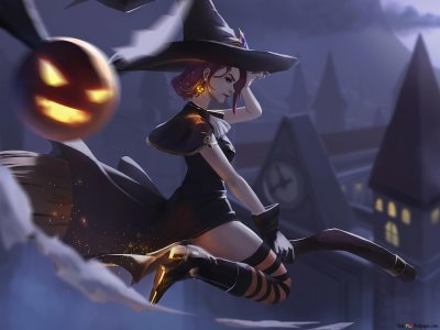 Ведьма Джилл арт