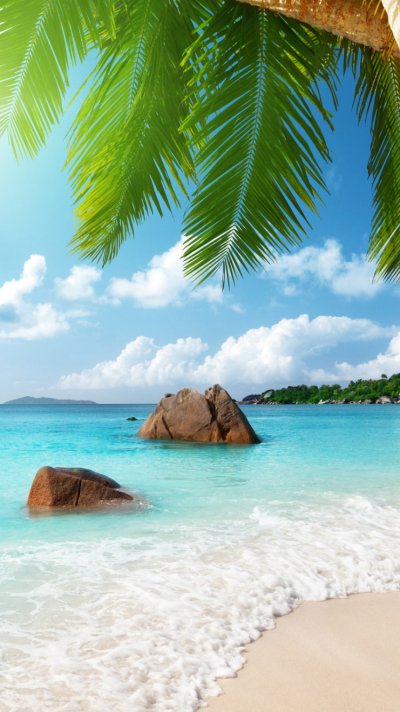 Летний пляж