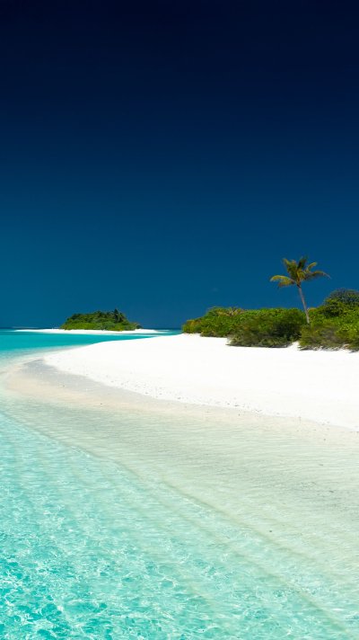 Красивый пляж