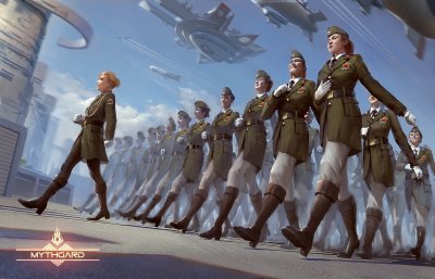 Дизельпанк солдаты Российской империи