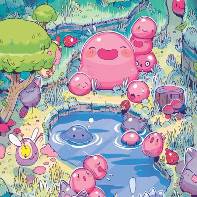 Милый СЛАЙМ арт