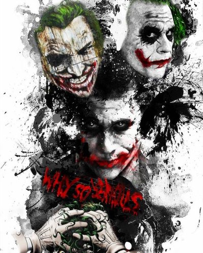 Джокер хит Леджер Постер