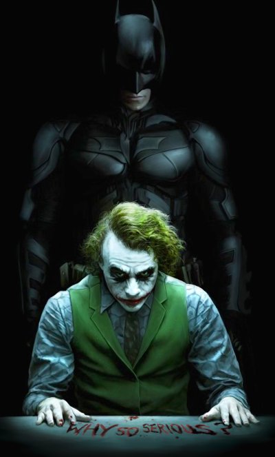 Бэтмен черный рыцарь Джокер