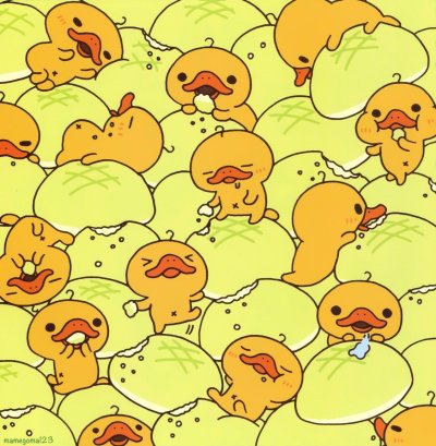 Обои с уточками