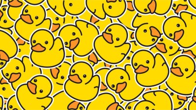 Чехол для IPAD 3 уточки фон