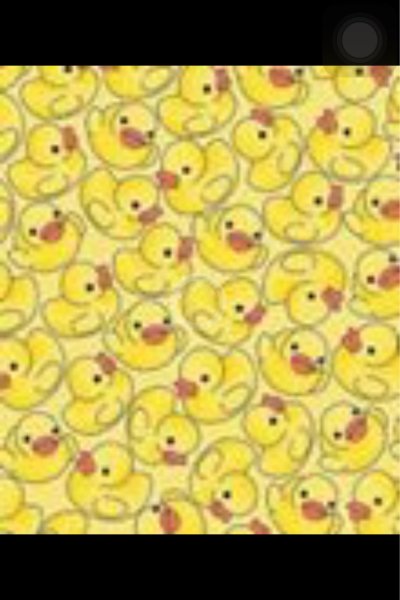 Паттерн с желтыми утками