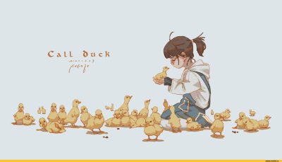 Обои с утками