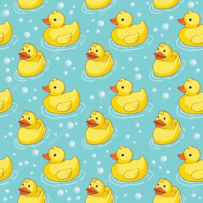 Резиновые уточки паттерн