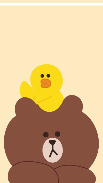 Медведь Браун из line