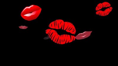 Картинки поцелуя в губы