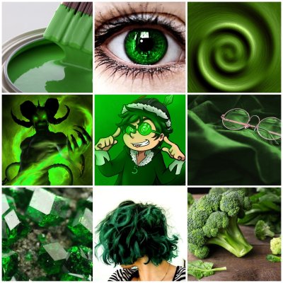 Зеленый аватар