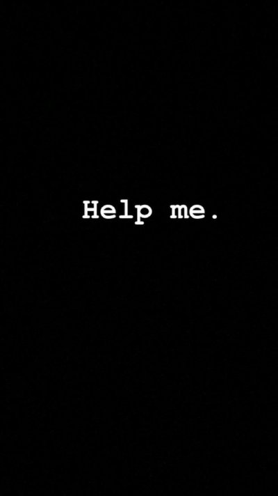 Мне плохо на чёрном фоне