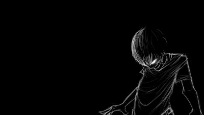 Аниме темный фон