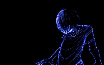 Обои в стиле аниме темные