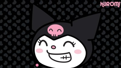 Хелло Китти Kuromi черная