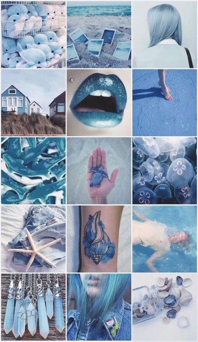 Эстетика голубого