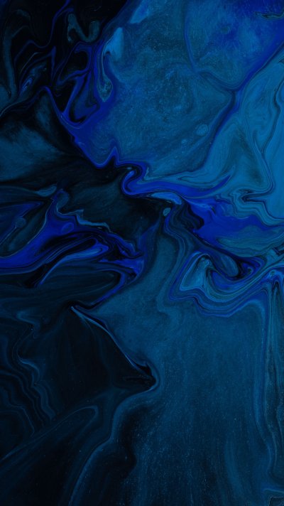 Сине черная абстракция