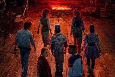 Stranger things 4 Постер