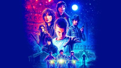 Stranger things Постер