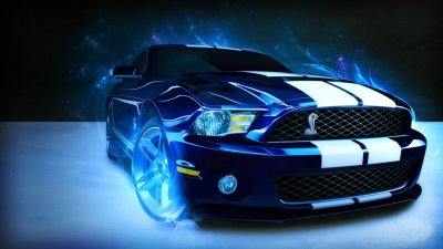 Ford Mustang Shelby gt500 Neon