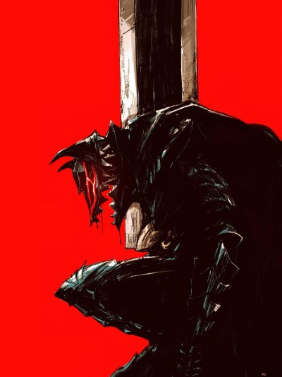 Гатс Берсерк 4к