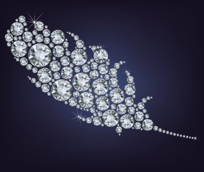 Узор из бриллиантов