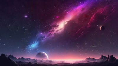 Красивые арты космоса