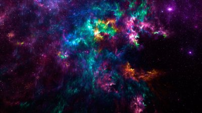 Разноцветный космос