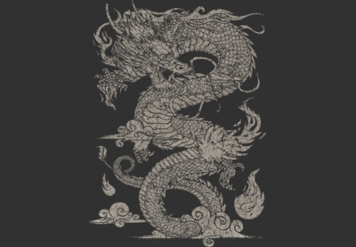 Японский дракон якудза