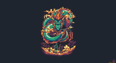 Дракончик Минимализм