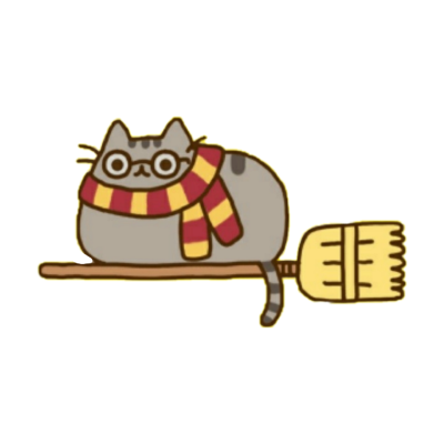 Котик Пушин Гарри Поттер