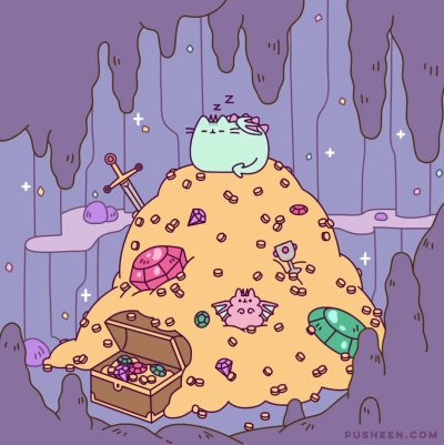 Кот Пушин дракон