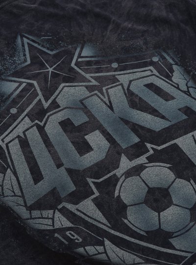 Логотип ЦСКА на черном фоне