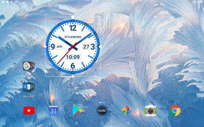 Живые обои часы