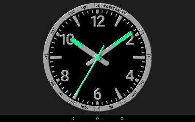 Аналоговые часы на смартфон андроид